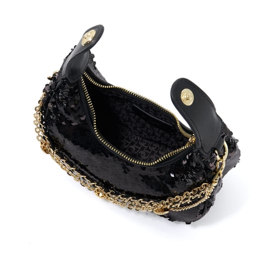 Dune DRESSING Chain-Detail Sequined Grab Bag Dressing