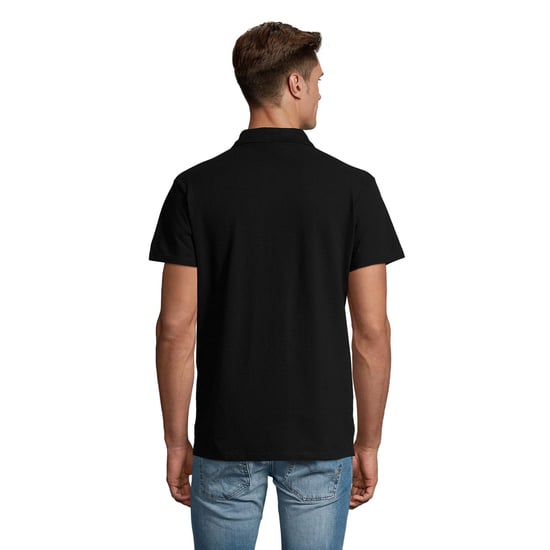 SOLS Heren Lente II Poloshirt (Zwart) - Image 2