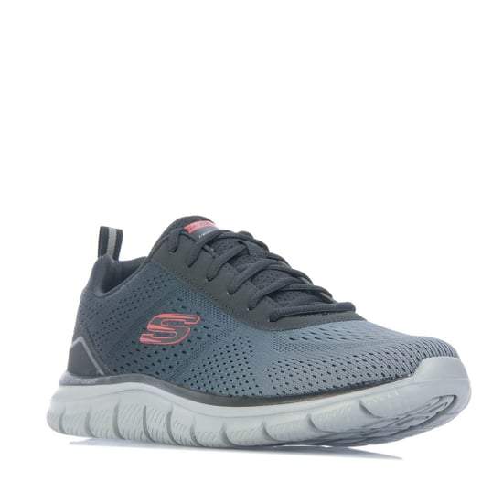 Men's Skechers Track Ripkent Trainers in Black - Image 2