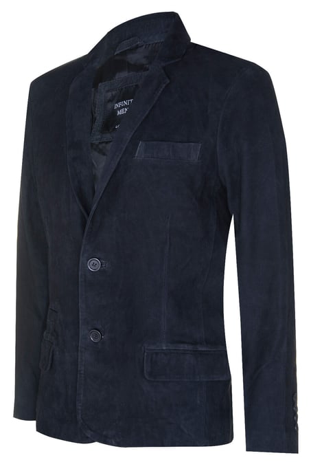 Blazer, suede jacket, soft Italian leather coat