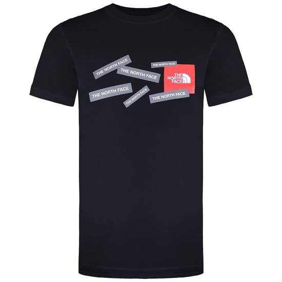 The North Face Multi Patch Zwart T-shirt voor kinderen - Image 2