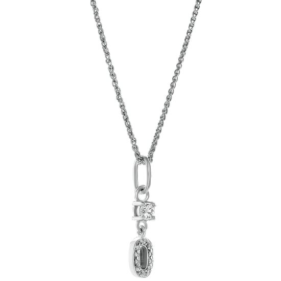 Orphelia 'Lily' Dames 925 Sterling Zilveren Hanger met Ketting - Zilver ZH-7582 - Image 2