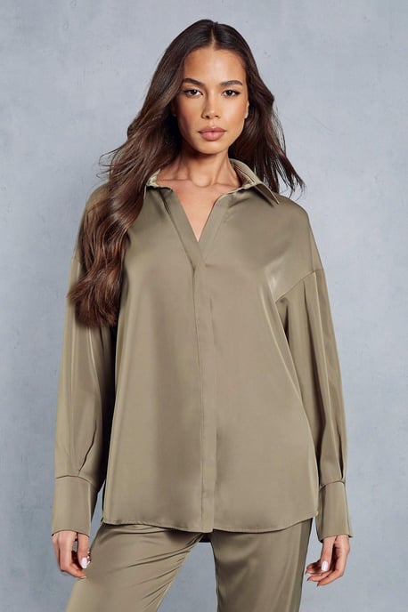 Satin Relaxed Shirt