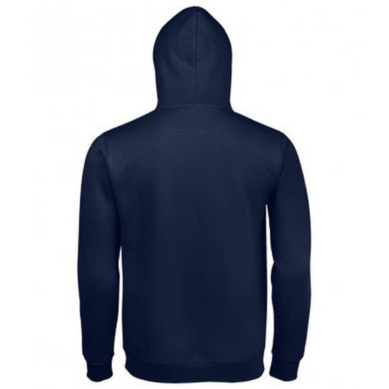 SOLS Unisex Volwassenen Spencer Hooded Sweatshirt (Franse marine) - Image 2