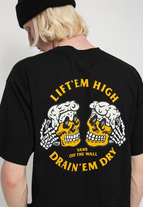 VANS DRAIN EM DRY SS T-shirt Zwart - Image 2