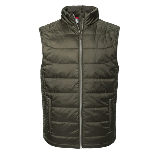 Russell Heren Nano Gewatteerde Bodywarmer (Donkere Olijf) - Image 1