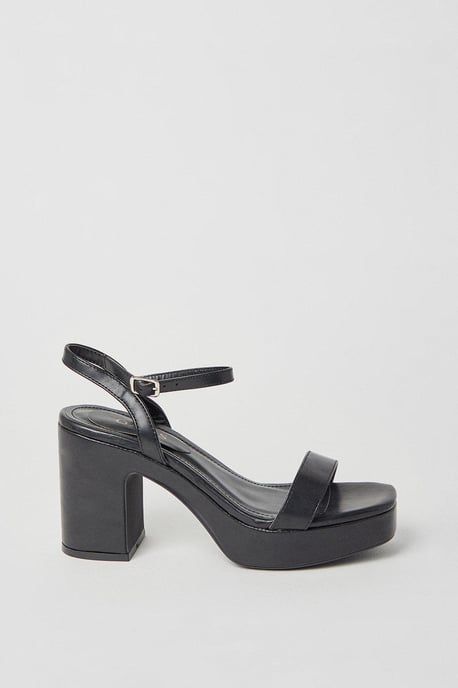 Maddie Platform High Block Heeled Sandals - Image 2