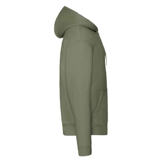 Fruit of the Loom Unisex Adult Premium Full Zip Hoodie (Klassieke Olijf) - Image 3