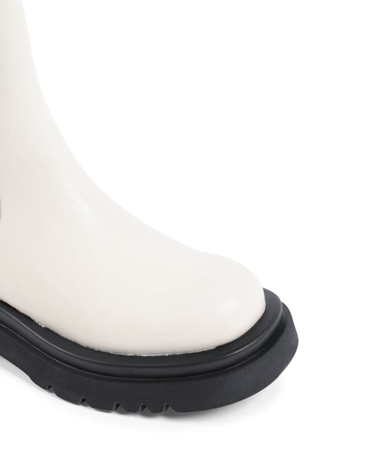 19V69 Italia Womens Ankle Boot Beige