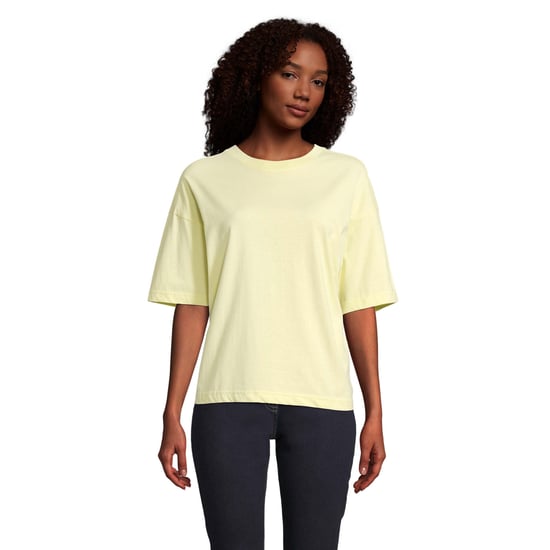SOLS Dames/Dames Boxy Organic Oversized T-shirt (Lichtgeel) - Image 3
