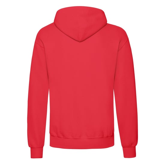 Fruit of the Loom Volwassenen Unisex klassiek sweatshirt met capuchon (Rood) - Image 2