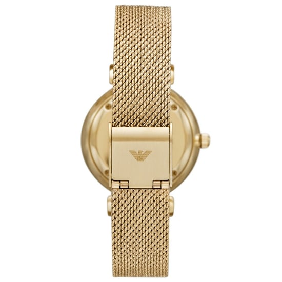 Emporio Armani AR11321 Gouden Gianni T-Bar Dames Horloge - Image 2