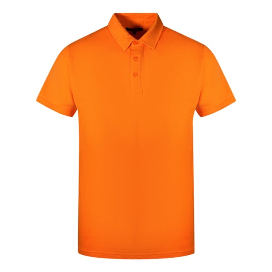 Cavalli Class Merkenlogo Oranje Polo Shirt - Image 1