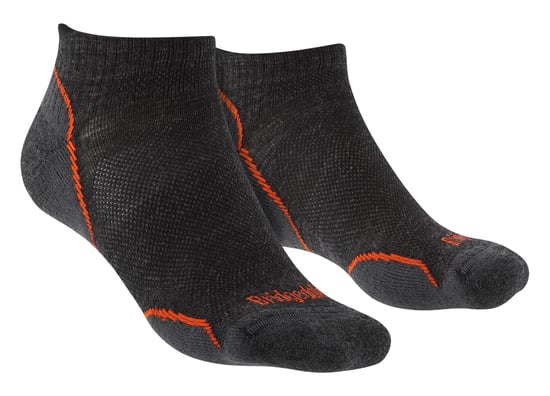 Bridgedale - Heren Wandelsokken Merino Laag - Antraciet / Oranje - Image 1