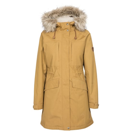 Trespass Womens/Ladies Faithful Waterproof Jacket (Sandstone)