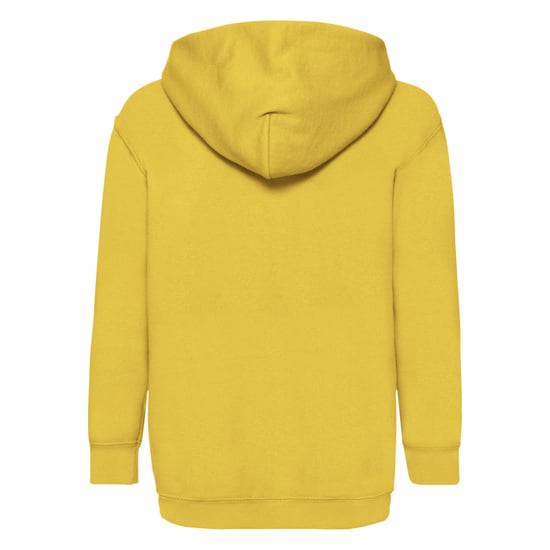 Fruit of the Loom Kinderen/Kinderen Classic Hooded Sweatshirt (Zonnebloem) - Image 2