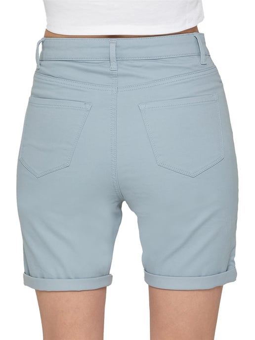 Enzo | Dames Chino Korte Broek Skinny Fit - Image 3