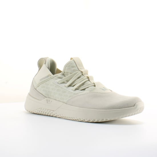 Supra Titanium White Synthetic Mens Lace Up Trainers 05673 125