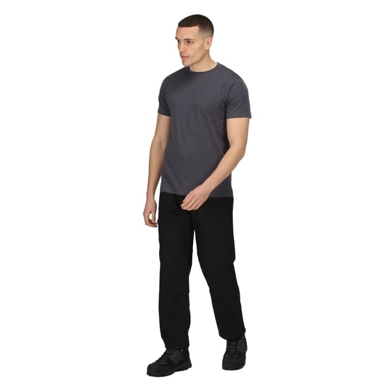 Regatta Mens Pro Cotton Soft Touch T-Shirt (Seal Grey)