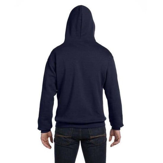 Russell Heren Authentieke Sweatshirt met volledige ritssluiting / Hoodie (Franse marine) - Image 4