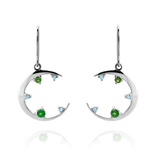Orphelia 'Eline' Dames 925 Sterling Zilveren Set: Ketting + Oorbellen + Ring - Zilver SET-7497 - Image 3