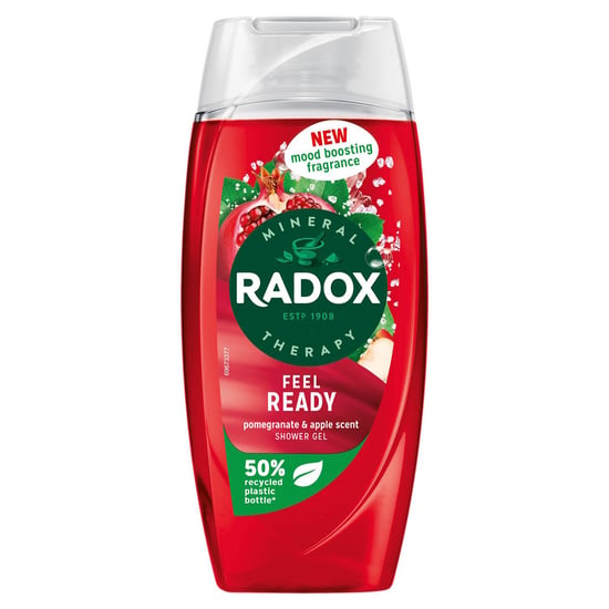 Radox Mineral Therapy Shower Gel Feel Ready w/ Pomegranate&apple Scent, 225ml, 3 Pack