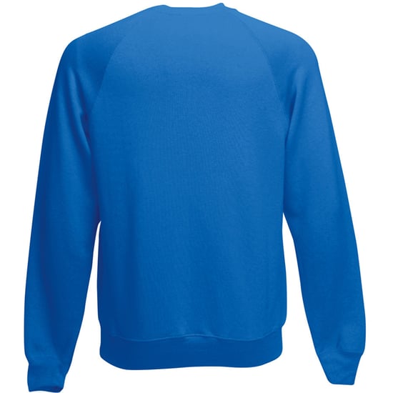 Fruit Of The Loom Childrens Unisex Raglan Sleeve Sweatshirt (Royal)