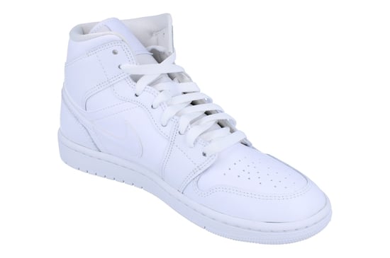 Nike Dames Air Jordan 1 Mid Witte Sneakers - Image 4