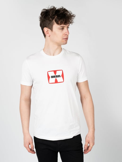 Diesel T-Shirt T-Diegor Mannen Wit - Image 3