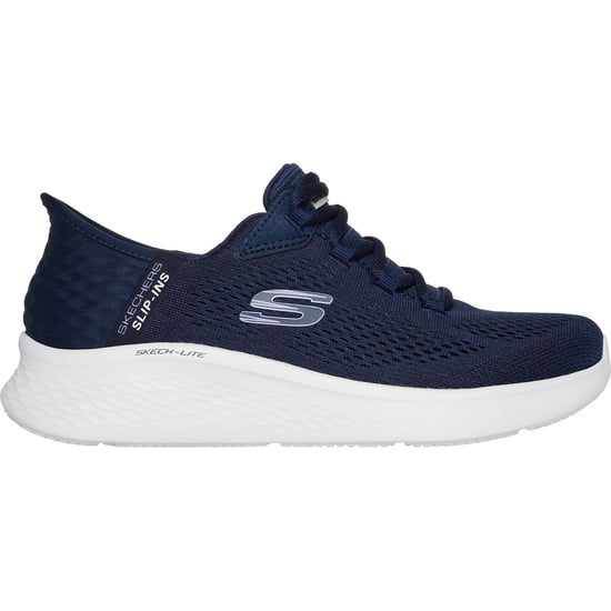 Skechers Skech-Lite Pro Natural Textile Dames Navy/Multi Sportschoenen - Image 5