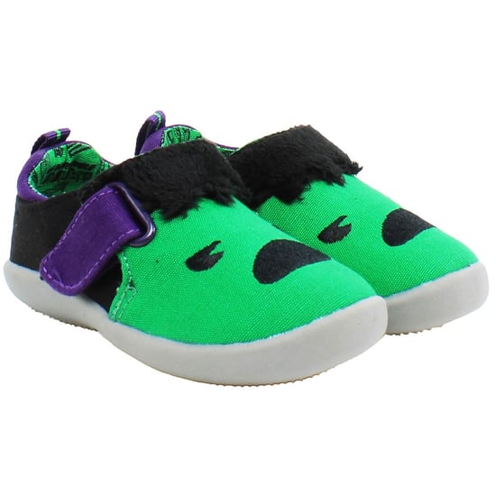 Toms x Marvel Hulk Kinderen Groen/Zwart Plimsolls - Image 3