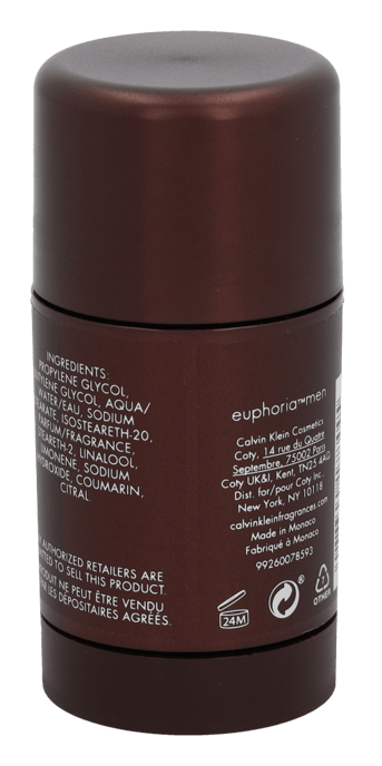Calvin Klein Euphoria Men Deo Stick 75ml