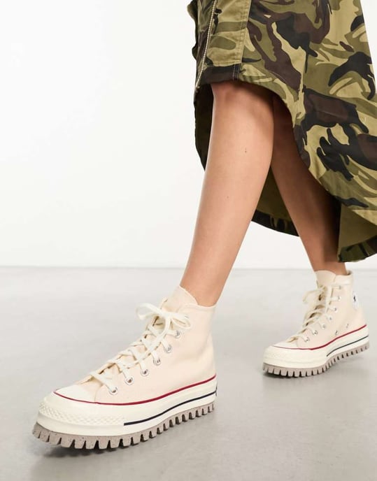 Converse CT70 Trek Hi sportschoenen in wit - Image 3
