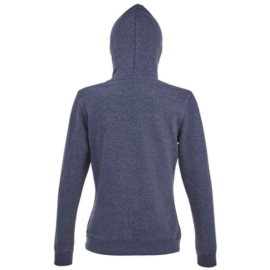 SOLS Dames/Dames Spencer Sweatshirt met capuchon (Denim Heather) - Image 2