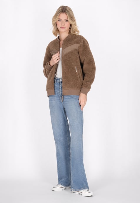 Schmuddelwedda Blouson Dames donkerbruin - Image 2