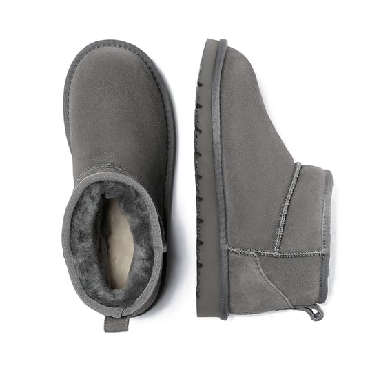 EVER AU Women Finch Ultra Mini Classic Boots - Grey