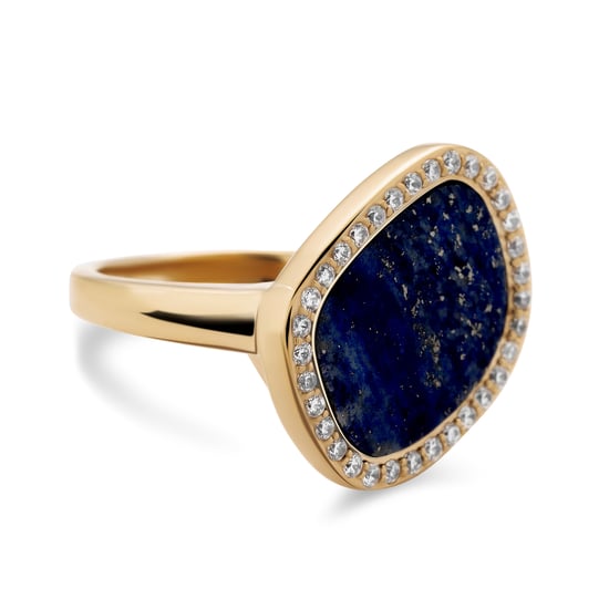Orphelia Women's 925 Sterling Silver Ring - Gold ZR-7468