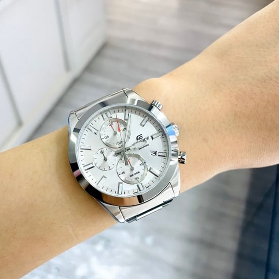 Casio Edifice Unisex's Silver Watch EFB-710D-7AVUEF