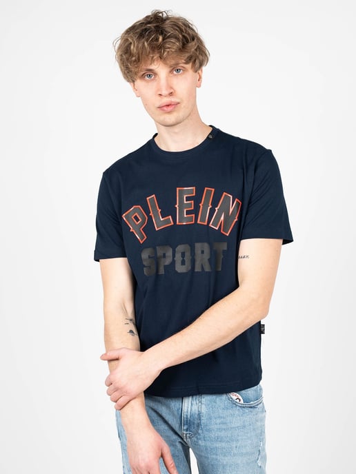 Plein Sport T-shirt Heren Blauw - Image 3