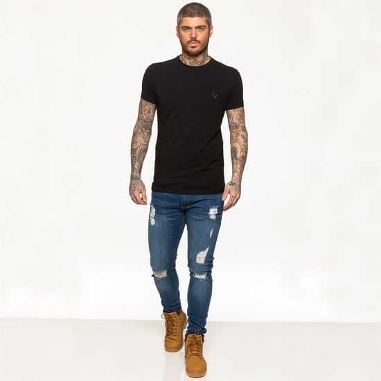 Heren T-shirt | Enzo Designer Menswear - Image 3