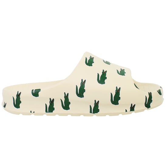 Lacoste Serve Slide 2.0 223 3 SMA Mens Beige Sliders - Image 1