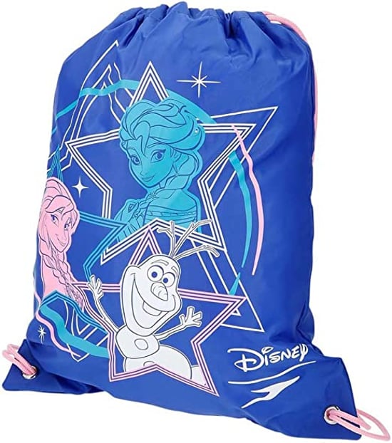 Speedo 12L Bedrukte Disney Frozen Juniors Blauw/Roze Zwemtas - Image 3