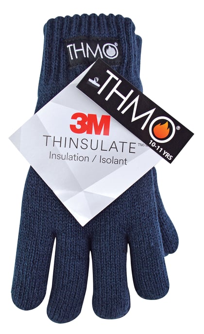 THMO - Dunsulate-handschoenen voor kinderen voor de winter - Blauw - Image 2
