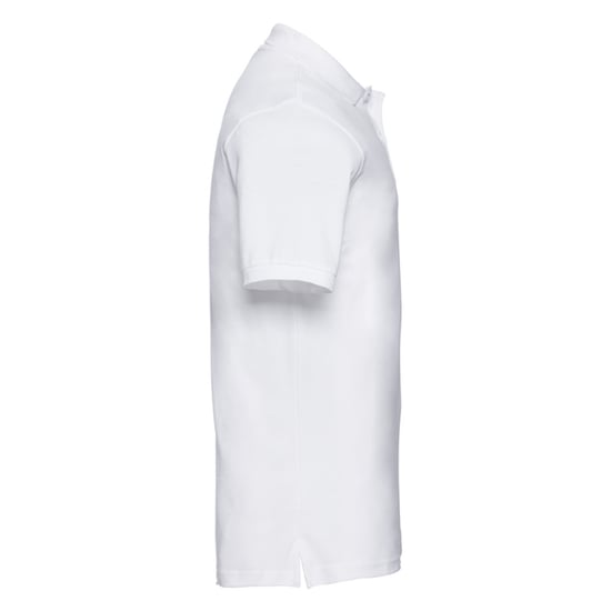 Russell Heren Klassiek Katoenen Polo Shirt (Wit) - Image 3