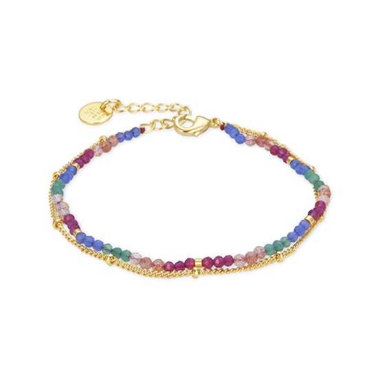 Luxenter Armband, Aiel veelkleurig kristal in 18 karaat geel goud - Image 1