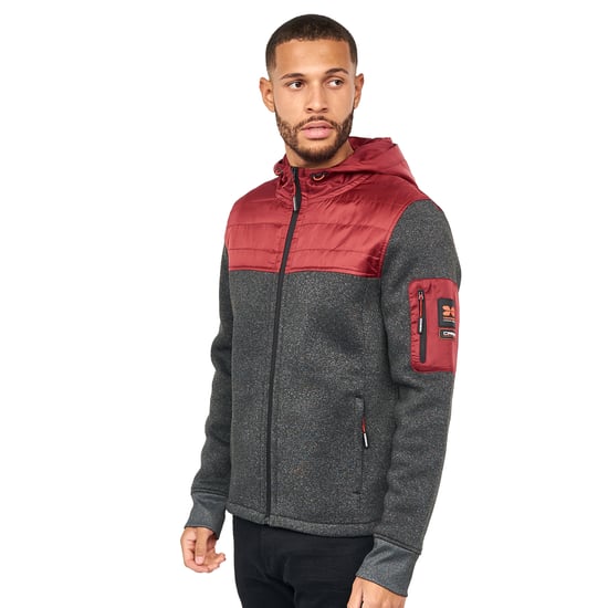 Crosshatch Heren Tradmax Jacket (Wijn) - Image 3