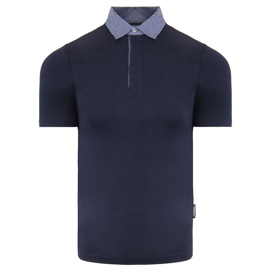 Emporio Armani Mens Navy Polo Shirt