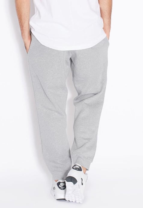 Nike Air AW77 Heren Fleece Joggers Grijs - Image 2