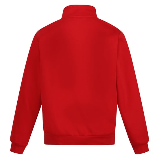 Regatta Mens Pro Quarter Zip Sweatshirt (Classic Red)