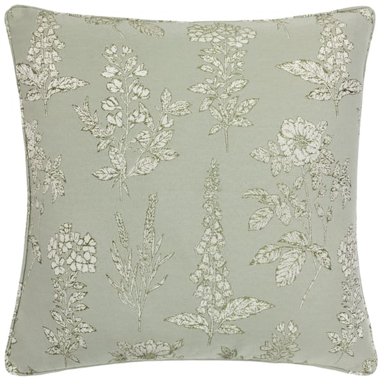 Wylder Nature Sophia Bloemige Jacquard Kussenhoes - Image 1